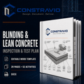 Blinding & Lean Concrete Inspection and Test Plan – Editable Word Template
