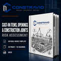 Cast-In Items, Openings & Construction Joints Risk Assessment – Editable Word Template