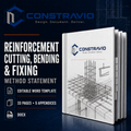 Reinforcement Cutting, Bending & Fixing Method Statement – Editable Word Template