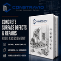 Concrete Surface Defects & Repairs Risk Assessment – Editable Word Template