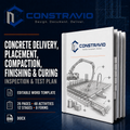 Concrete Delivery, Placement, Compaction, Finishing & Curing Inspection & Test Plan – Editable Word Template