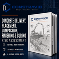 Concrete Delivery, Placement, Compaction, Finishing & Curing Risk Assessment – Editable Word Template