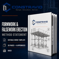 Formwork & Falsework Erection Method Statement – Editable Word Template