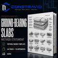 Ground-Bearing Slabs Method Statement – Editable Word Template