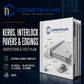 Kerbs, Interlock Pavers & Edgings Inspection & Test Plan – Editable Word Template
