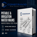 Potable and Irrigation Water Mains Inspection & Test Plan