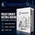 Precast Concrete Erection & Grouting Inspection & Test Plan – Editable Word Template