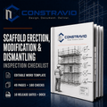 Scaffold Erection, Modification & Dismantling Inspection Checklist – Editable Word Template
