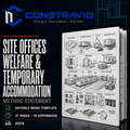 Site Offices, Welfare & Temporary Accommodation Method Statement – Editable Word Template