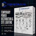 Temporary Power Distribution & Site Lighting Inspection Checklist – Editable Word Template