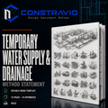 Temporary Water Supply & Drainage Inspection Checklist – Editable Word Template