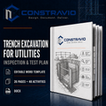 Trench Excavation for Utilities Inspection & Test Plan – Editable Word Template
