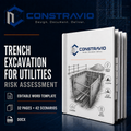 Trench Excavation for Utilities Risk Assessment – Editable Word Template
