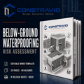 Below-Ground Waterproofing Risk Assessment – Editable Word Template