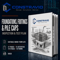 Foundations, Footings & Pile Caps Inspection & Test Plan – Editable Word Template