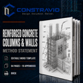Reinforced Concrete Columns &amp; Walls Method Statement – Editable Word Template